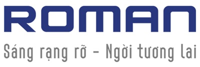 Logo đèn led Roman
