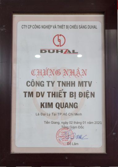 Đại lý phân phối đèn led Duhal