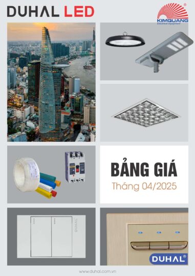 Bảng giá đèn LED dân dụng Duhal 2025