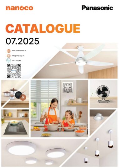 Catalogue Panasonic Nanoco 2025 - giá thiết bị điện Panasonic