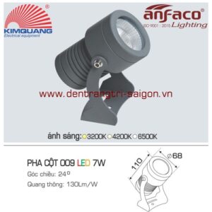 Led rọi cột Anfaco pha 009-7W