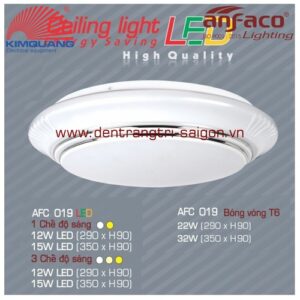 Đèn áp trần bóng huỳnh quang T6 AFC 019