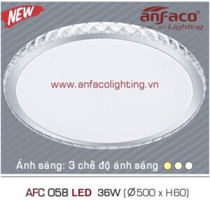 Led ốp trần nổi AFC 058-36W