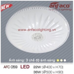 Led ốp trần nổi AFC 059-22W