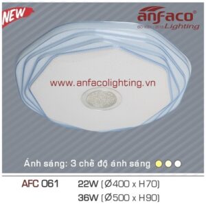 Led ốp trần nổi AFC 061-22W