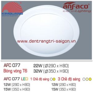 Đèn ốp trần Anfaco AFC 077