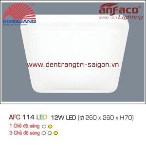 Đèn ốp trần Anfaco AFC 114 T6