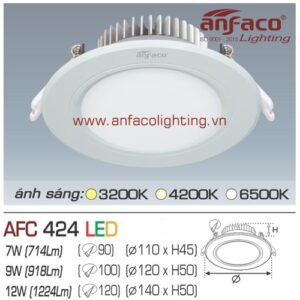 Led âm trần Anfaco AFC 424-9W