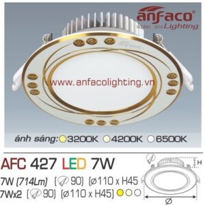 Led âm trần Anfaco AFC 427-7W