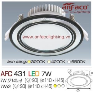 Led âm trần Anfaco AFC 431-7W