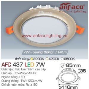 Led âm trần Anfaco AFC 437-7W