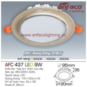 Led âm trần Anfaco AFC 437-9W