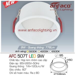 Led âm trần Anfaco AFC 507T-9W