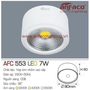 Led downlight nổi AFC 553-7W