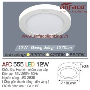 Led panel nổi AFC 555-12W