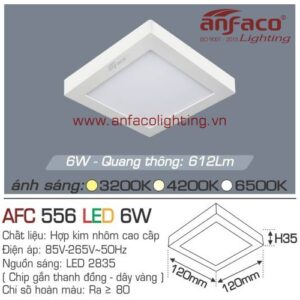 LED panel nổi AFC 556-6W