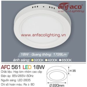 LED ốp trần nổi AFC 561-18W