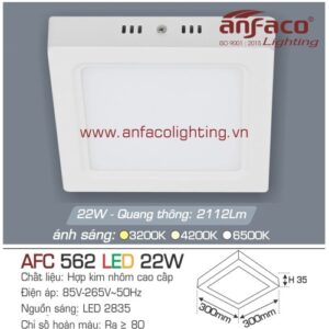 LED ốp trần nổi AFC 562-22W