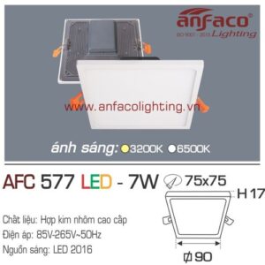 Led âm trần Anfaco AFC 577-7W