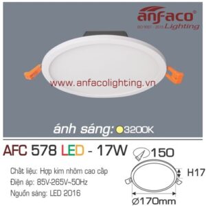 Led âm trần Anfaco AFC 578-17W