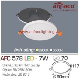 Led âm trần Anfaco AFC 578-7W