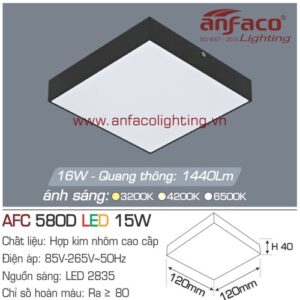 Led panel nổi AFC 580D-15W