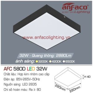 Led panel nổi AFC 580D-32W