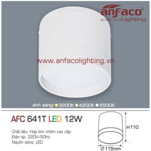 Led downlight nổi AFC 641T-12W