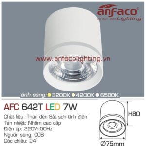 Led downlight nổi AFC 642T-7W