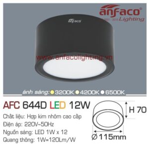 Led downlight nổi AFC 644D-12W