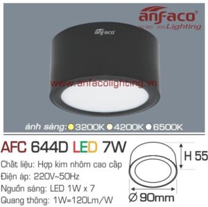 Led downlight nổi AFC 644D-7W