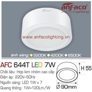 Led downlight nổi AFC 644T-7W