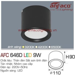 Led downlight nổi AFC 646D-9W