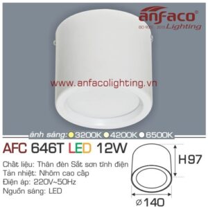 Led downlight nổi AFC 646T-12W