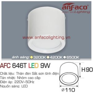 Led downlight nổi AFC 646T-9W