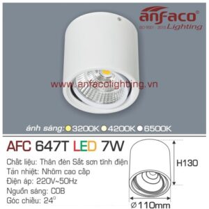 Led downlight nổi AFC 647T-7W