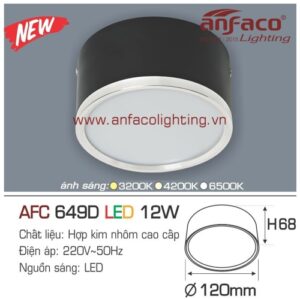 Led downlight nổi AFC 649D-12W