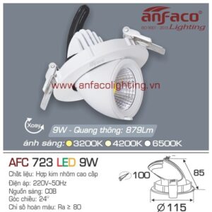 Led âm trần Anfaco AFC 723-9W