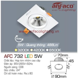 Led âm trần Anfaco AFC 732-5W