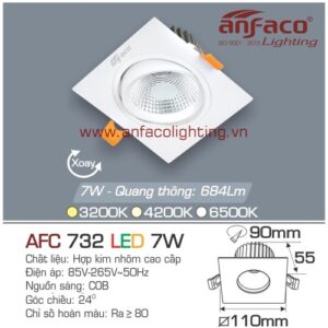 Led âm trần Anfaco AFC 732-7W