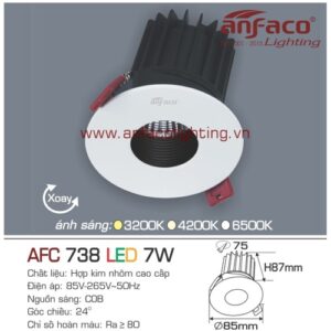 Led âm trần Anfaco AFC 738-7W