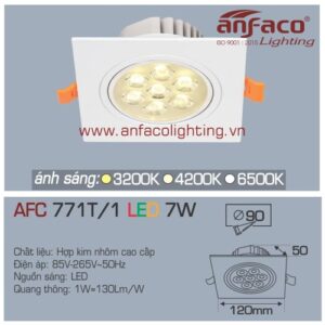 Led âm trần Anfaco AFC 771T/1-7W