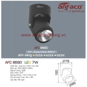 Led tiêu điểm AFC 866D-7W đế ngồi