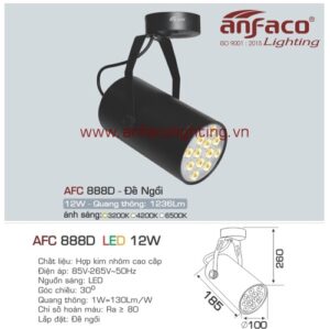 Led tiêu điểm AFC 888D-12W đế ngồi