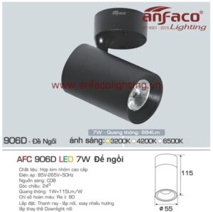 Led tiêu điểm AFC 906D-7W đế ngồi