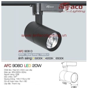 Led tiêu điểm AFC 908D-20W gắn ray