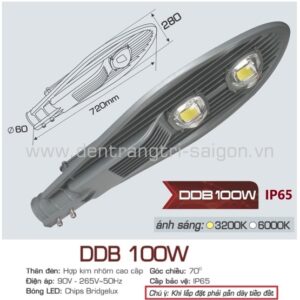 Đèn đường Led Anfaco DDB 100W