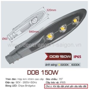 Đèn đường Led Anfaco DDB 150W