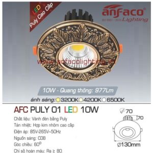 Led âm trần Anfaco AFC Puly 01-10W