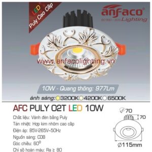 Led âm trần Anfaco AFC Puly 02T-10W